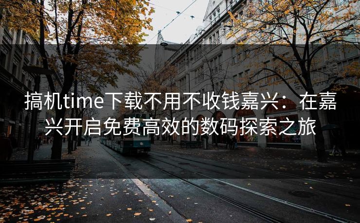 搞机time下载不用不收钱嘉兴：在嘉兴开启免费高效的数码探索之旅